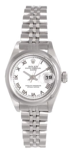 Rolex Date Ladies Stainless Steel Watch 79160