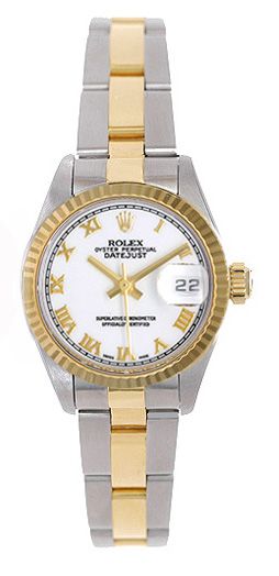 Rolex Datejust Ladies  2-Tone Watch 79173