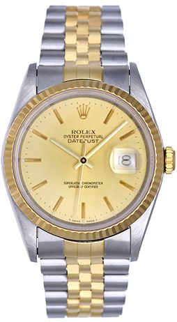 Rolex Datejust Men's Watch 16233 Champagne Dial