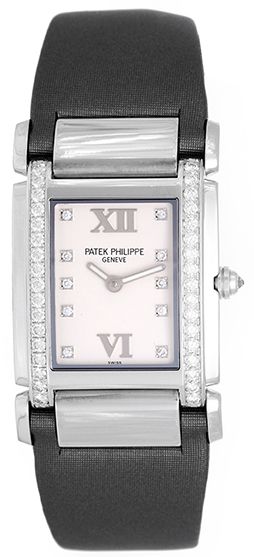 Patek Philippe Twenty-4 White Gold Diamond Ladies Watch 4920 G or 4920G