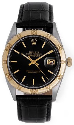 Vintage Rolex 2-Tone Steel & Gold Thunderbird Datejust 1625  