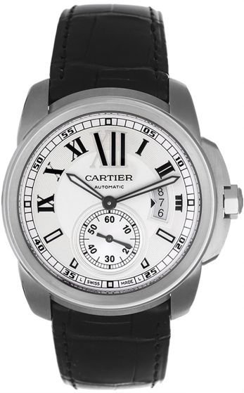 Cartier Calibre de Cartier Men's Stainless Steel Watch W7100037