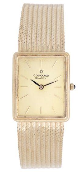 Concord 14K Yellow Gold Vintage Watch