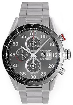 Tag Heuer Carrera Calibre 1887 Steel Chronograph Watch