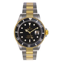Submariner Men's 2-Tone Watch 16613 Dial