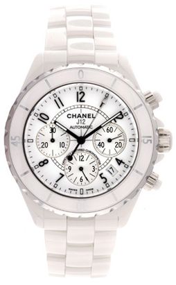 Chanel J12 White Chronograph 41mm Automatic Watch H1007