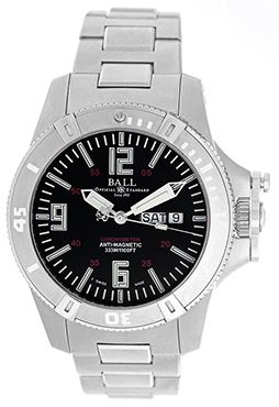 Ball Engineer Hydrocarbon Spacemaster Glow Men's Steel Watch DM2036A