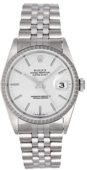 Rolex Datejust Men's Stainless Steel Watch  16220