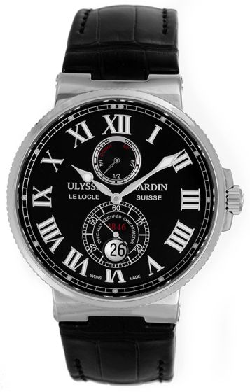 Ulysse Nardin Maxi Marine Chronometer Watch 263-67-42 