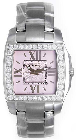Chopard Two-O-Ten Stainless Steel & White Gold Diamond Watch 138464-2007