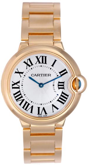 Cartier Ballon Bleu Midsize 18k Rose Gold Watch W69004Z2