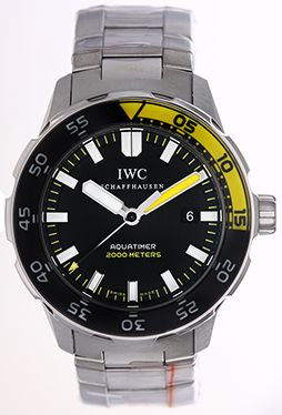 IWC Aquatimer Automatic 2000 Men's Steel Watch 3568-01