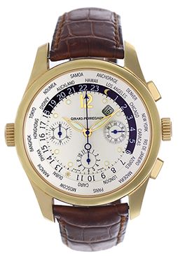 Girard-Perregaux Men's World Time Chronograph Watch