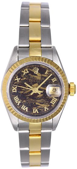 Rolex Ladies Datejust 2-Tone Steel & Gold Watch 69173