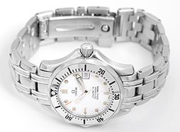 Omega Ladies Seamaster Professional Stainless Steel Watch