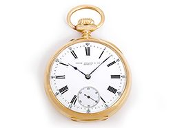 Vintage Patek Philippe Open Face Pocket Watch ca. 1880's 