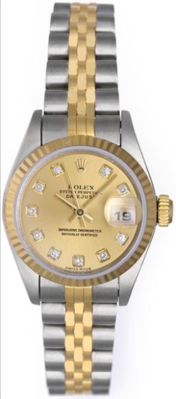 Rolex Ladies Datejust 2-Tone Watch 79173