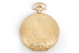 Waltham 14k Gold 17 Jewel Hunting Case Pocket Watch