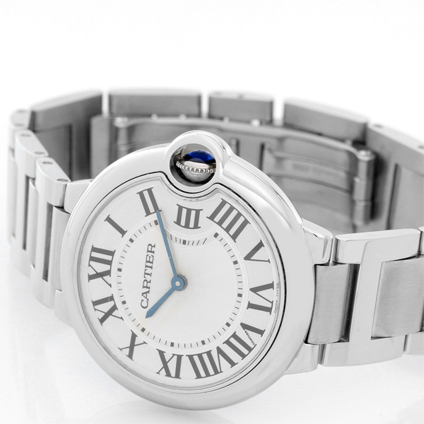 Cartier Ballon Bleu pre-owned ladies watch.