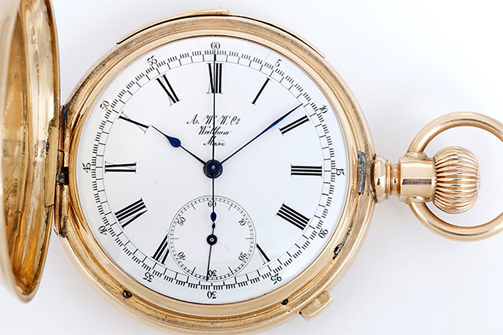 Whaltham vintage pocket watches.