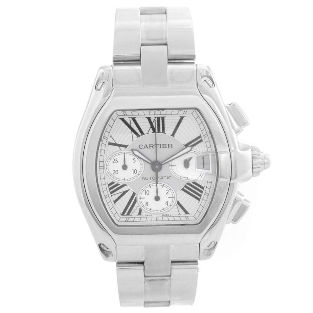 Cartier Roadster Stainless Steel Chronograph